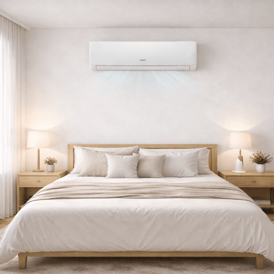 Minisplit Aux 1 Tonelada 220v Solo Frio Convencional Blanco - Econosol