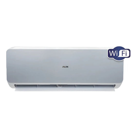 Minisplit Aux Inverter 1 Ton 110v Wifi Solo Frio Gas R32 Gris