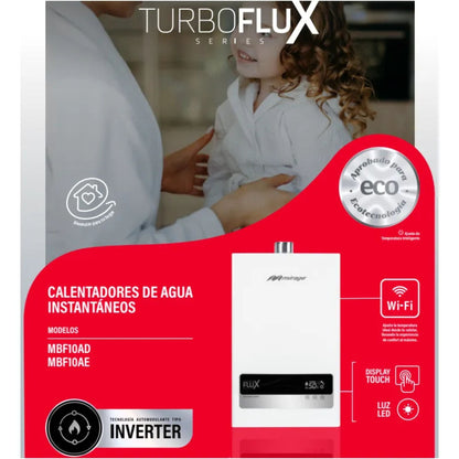 Boiler Mirage Mbf10a - d/e Gas Y Eléctrico Wifi Inverter Blanco - Econosol