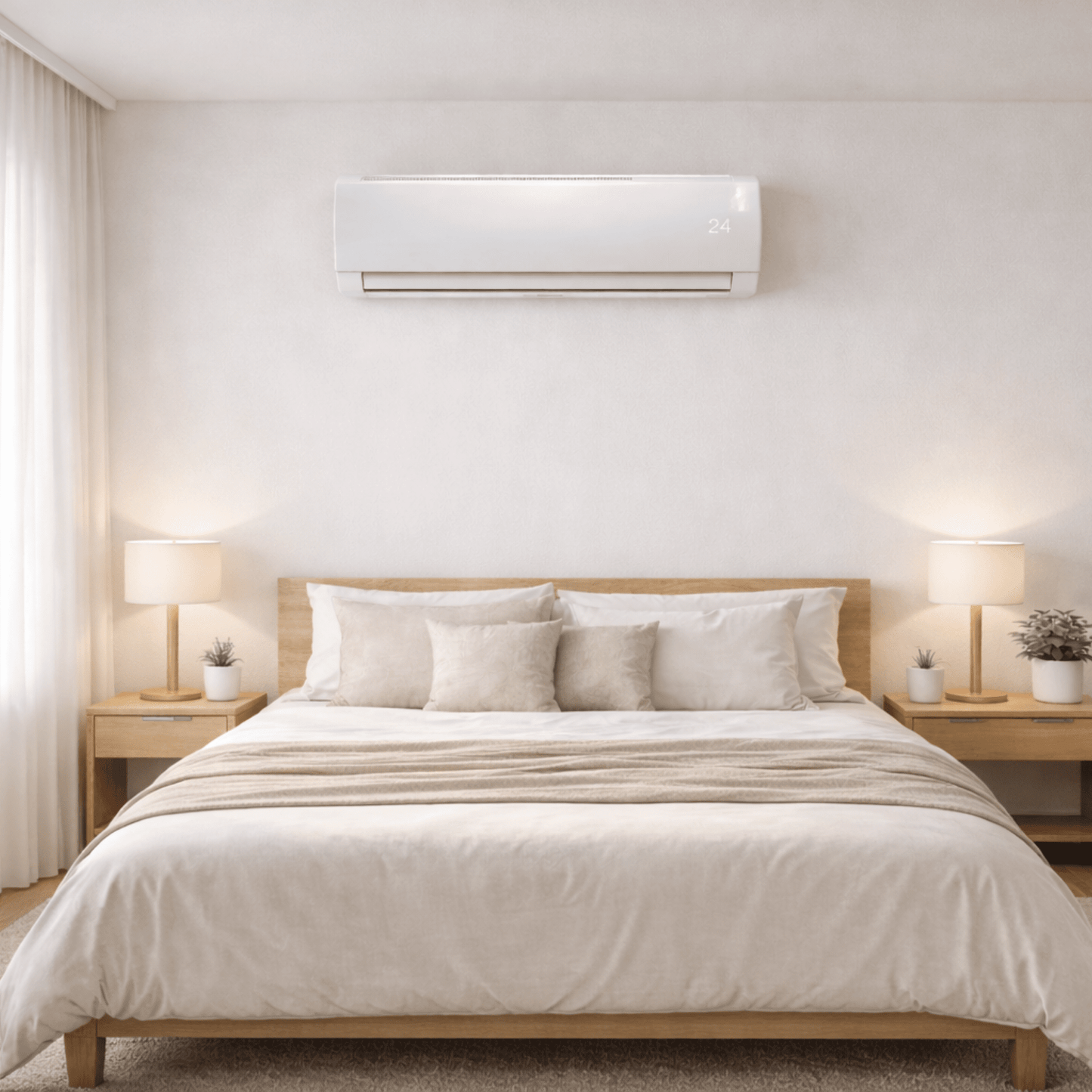Minisplit Aurus 1 Tonelada 220v Solo Frio Aru - 12a2/of Blanco - Econosol