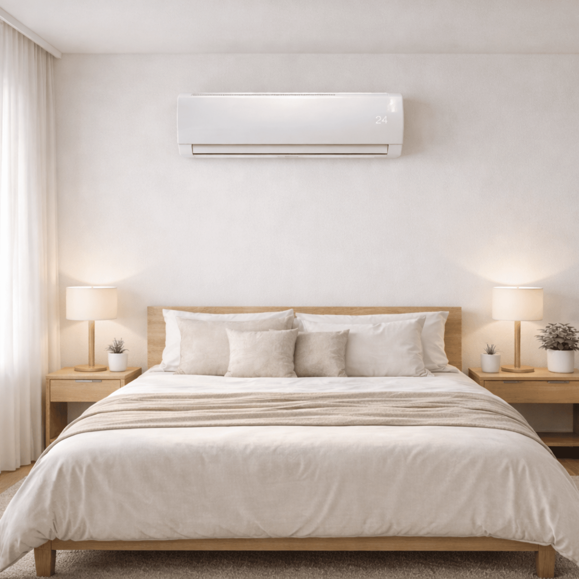 Minisplit Aurus 1 Tonelada 220v Solo Frio Aru - 12a2/of Blanco - Econosol