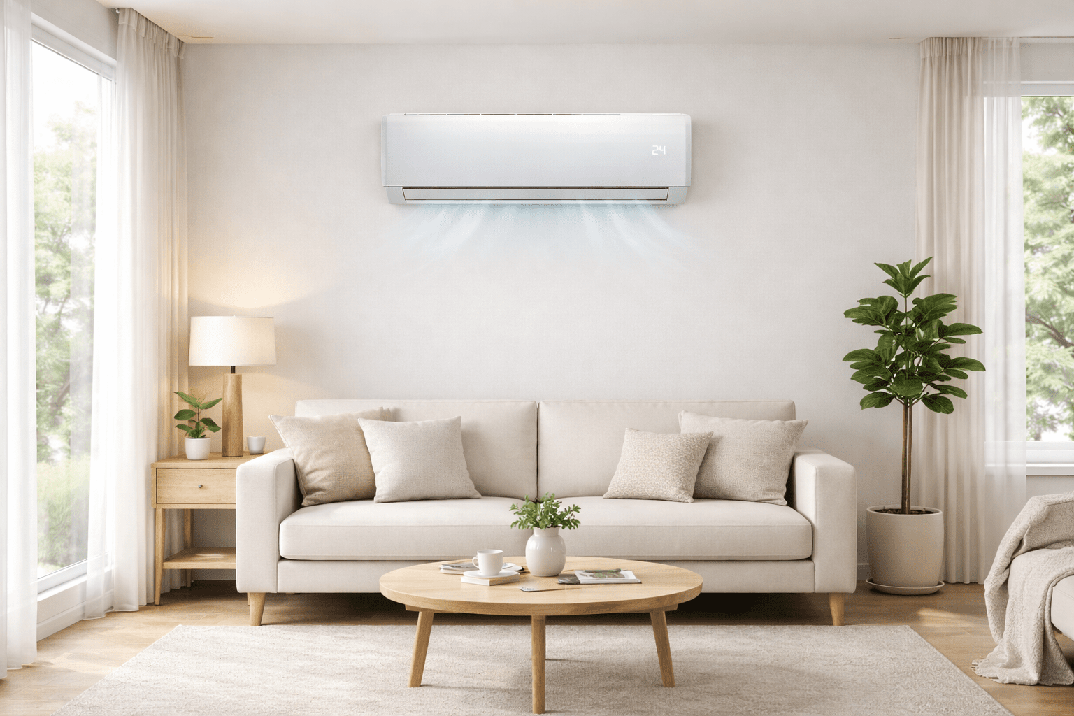 Minisplit Aurus Inverter 2 Ton | 24000 Btu Wifi Frio/calor - Econosol