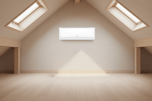 Minisplit Aux 1 Ton 220v Frio/calor Gas R32 Blanco - Econosol