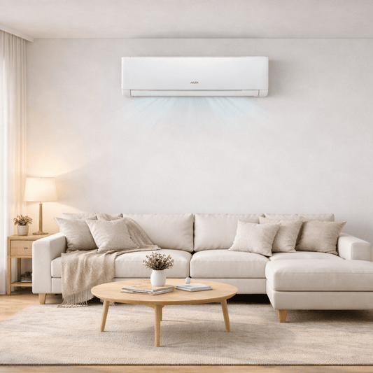 Minisplit Aux 2 Toneladas 220v Solo Frio Convencional Blanco - Econosol