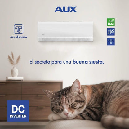 Minisplit Aux Inverter 1 Ton 110v Wifi Frio/calor Gas R32 - Econosol