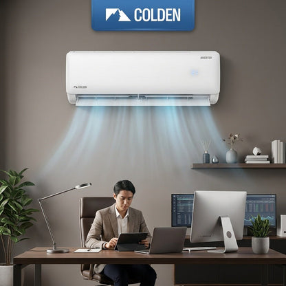 Minisplit Inverter Colden 2 Toneladas 220V Frío y Calor - Econosol